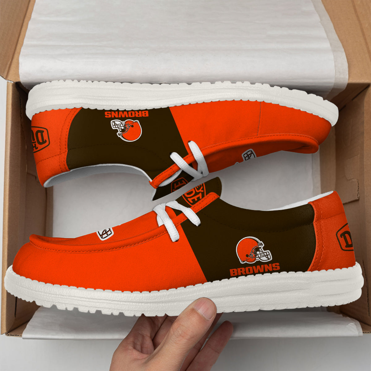 Cleveland Browns Lace Up Loafers 2026