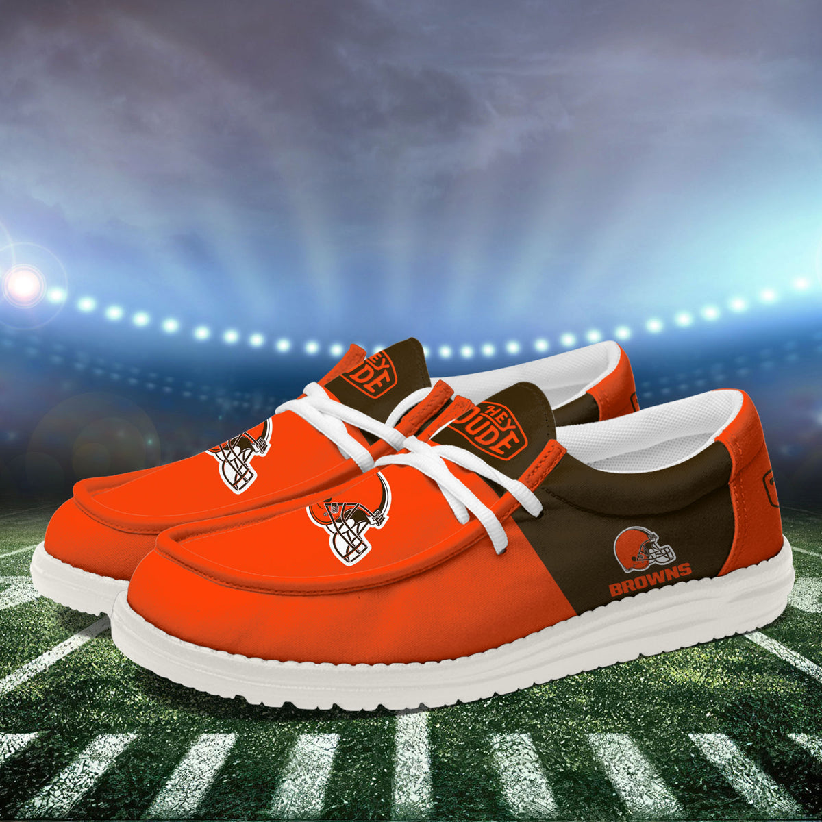 Cleveland Browns Lace Up Loafers 2026