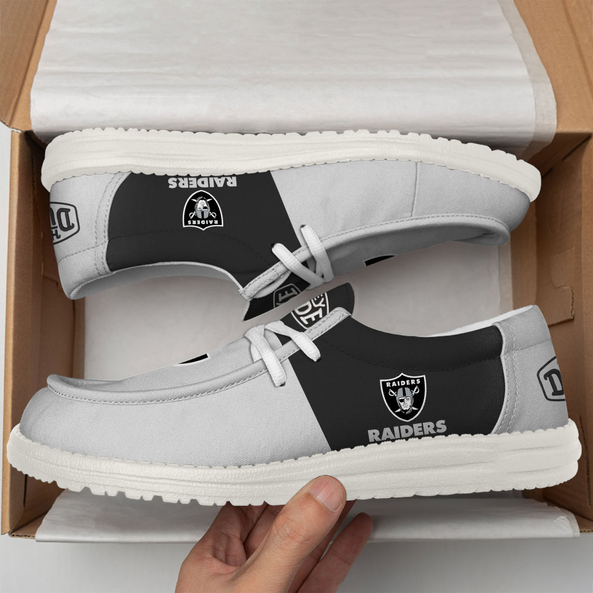 Las Vegas Raiders Lace Up Loafers 2026