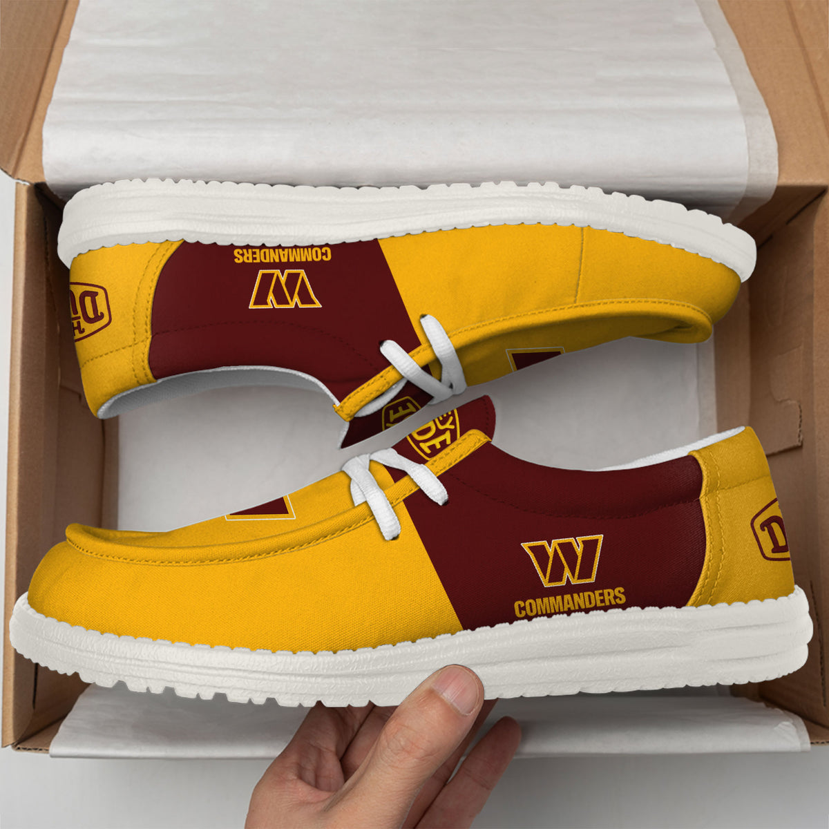 Washington Commanders Lace Up Loafers 2026