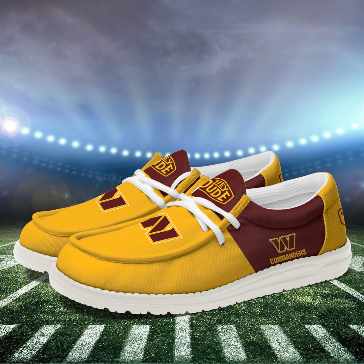 Washington Commanders Lace Up Loafers 2026