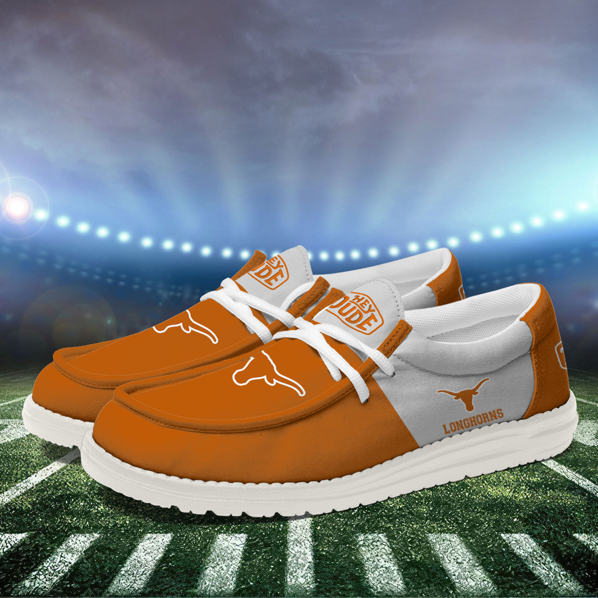 Texas Longhorns Lace Up Loafers 2026