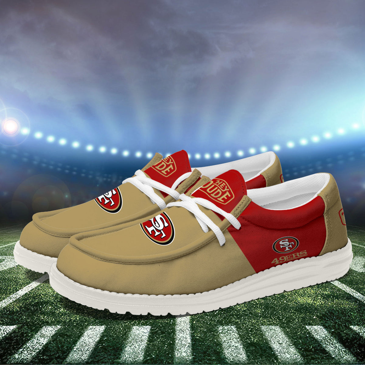 San Francisco 49ers Lace Up Loafers 2026