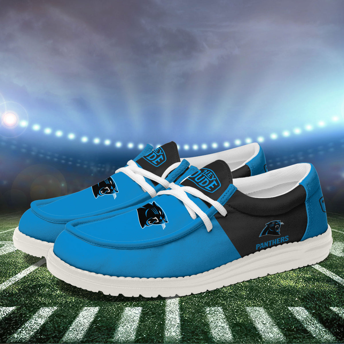 Carolina Panthers Lace Up Loafers 2026