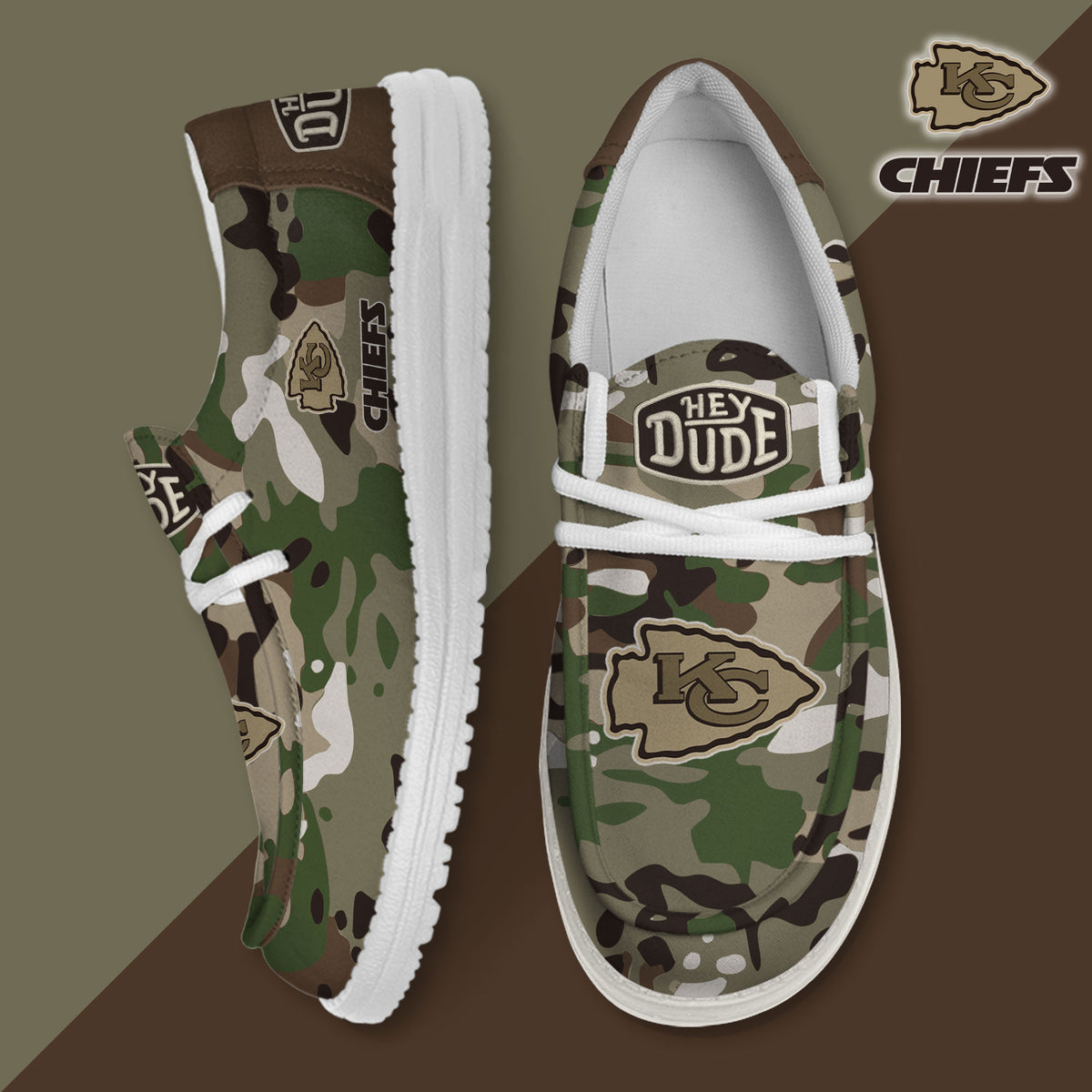Kansas City Chiefs Lace Up Loafers 2026