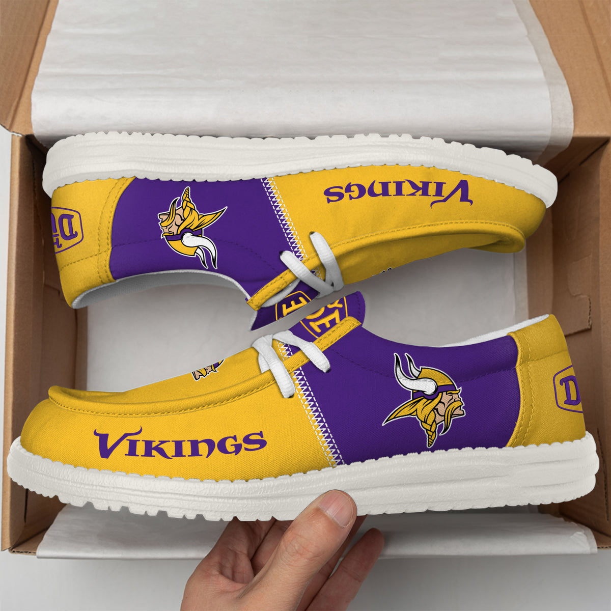 Minnesota Vikings Lace Up Loafers 2026