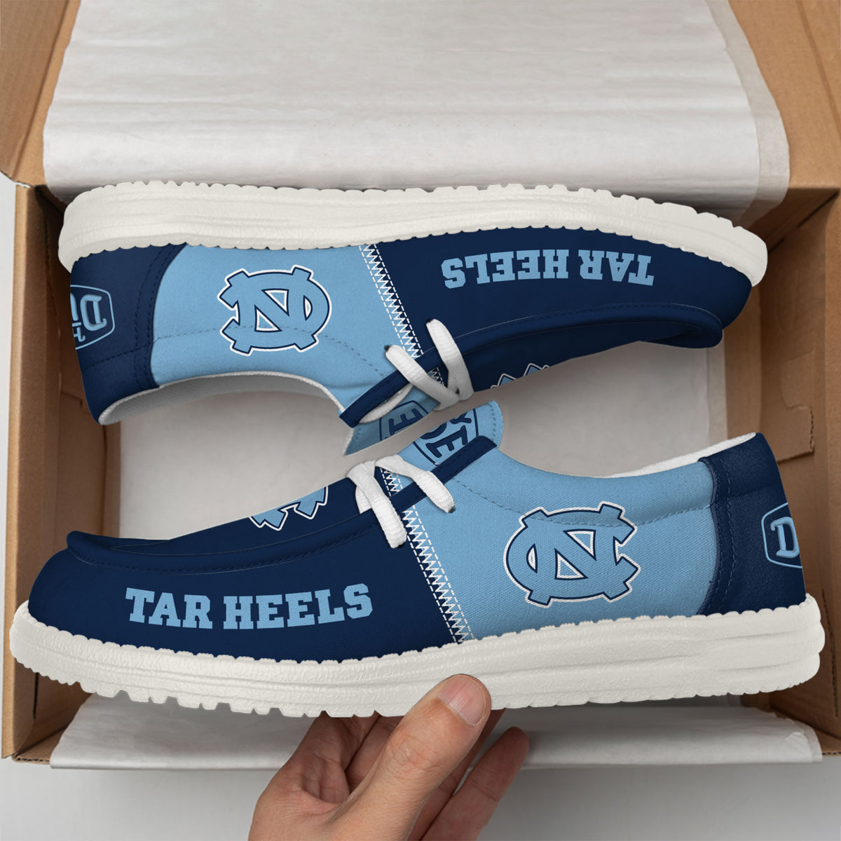 North Carolina Tar Heels Lace Up Loafers 2026
