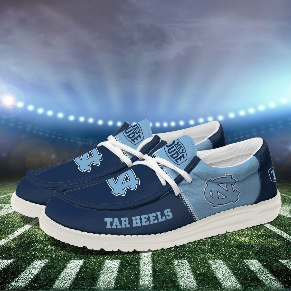 North Carolina Tar Heels Lace Up Loafers 2026