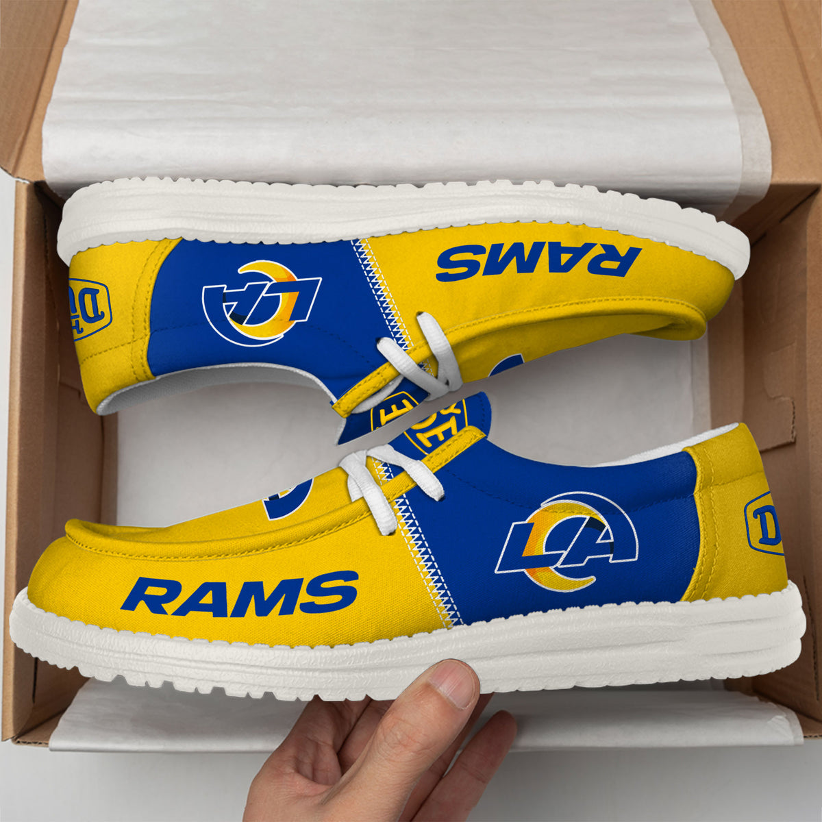 Los Angeles Rams Lace Up Loafers 2026