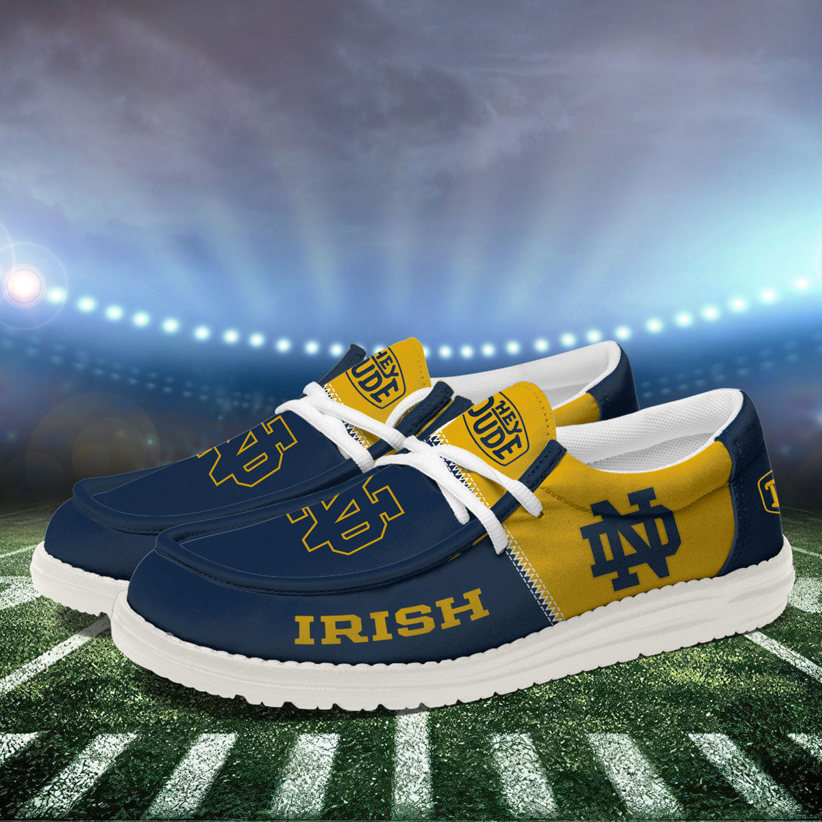 Notre Dame Fighting Irish Lace Up Loafers 2026