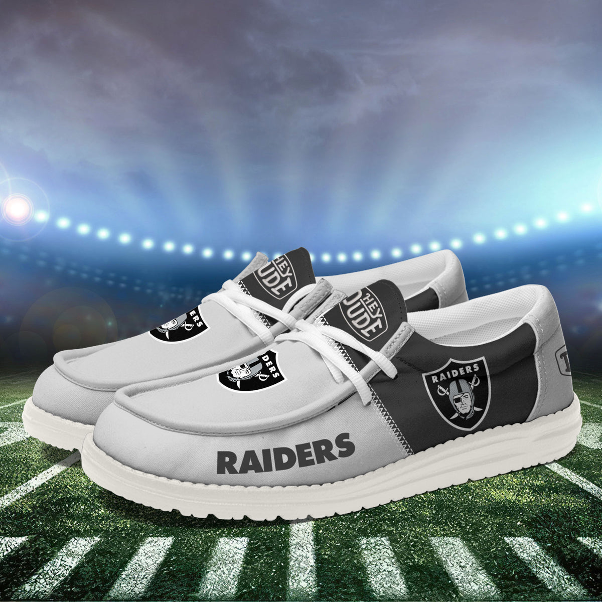 Las Vegas Raiders Lace Up Loafers 2026