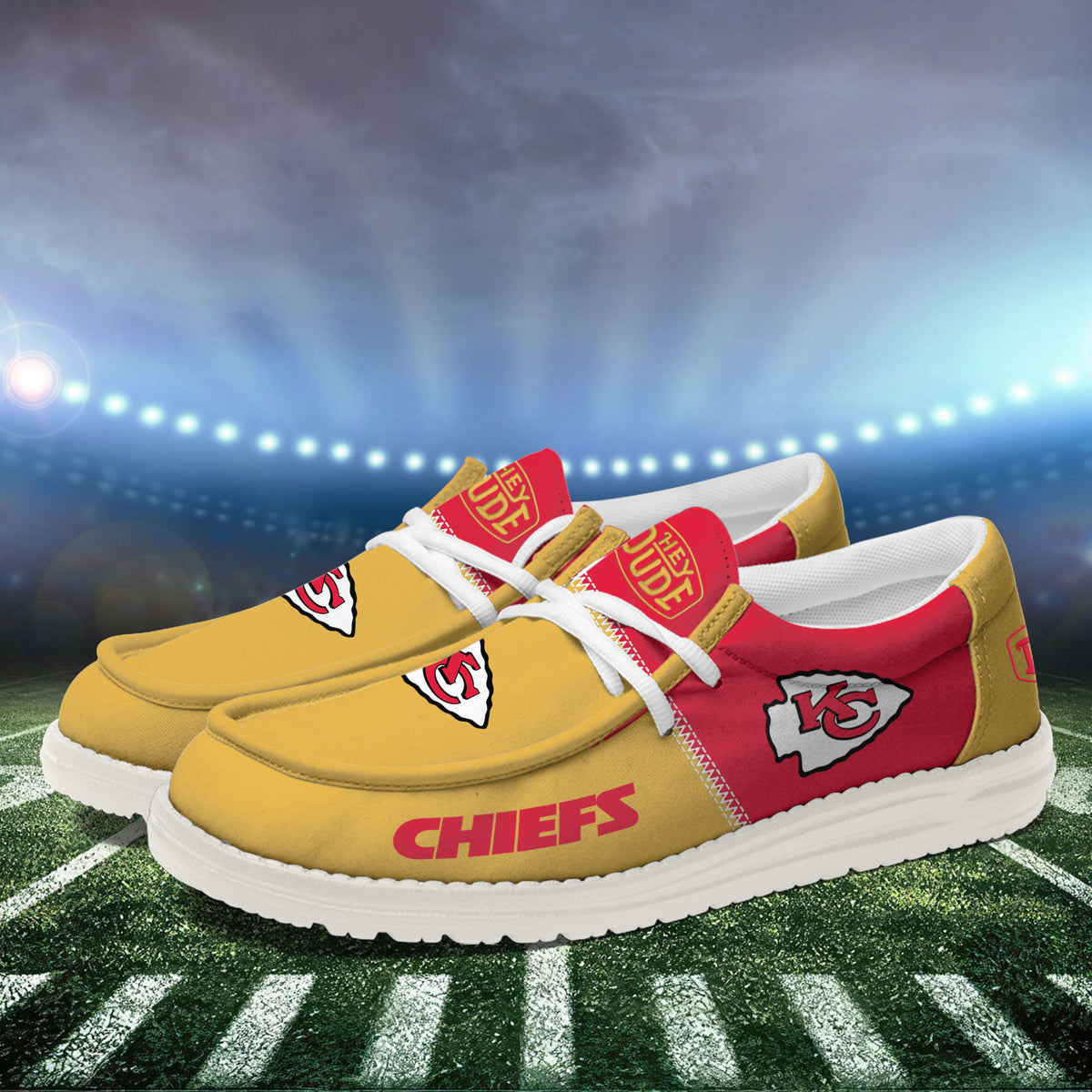 Kansas City Chiefs Lace Up Loafers 2026