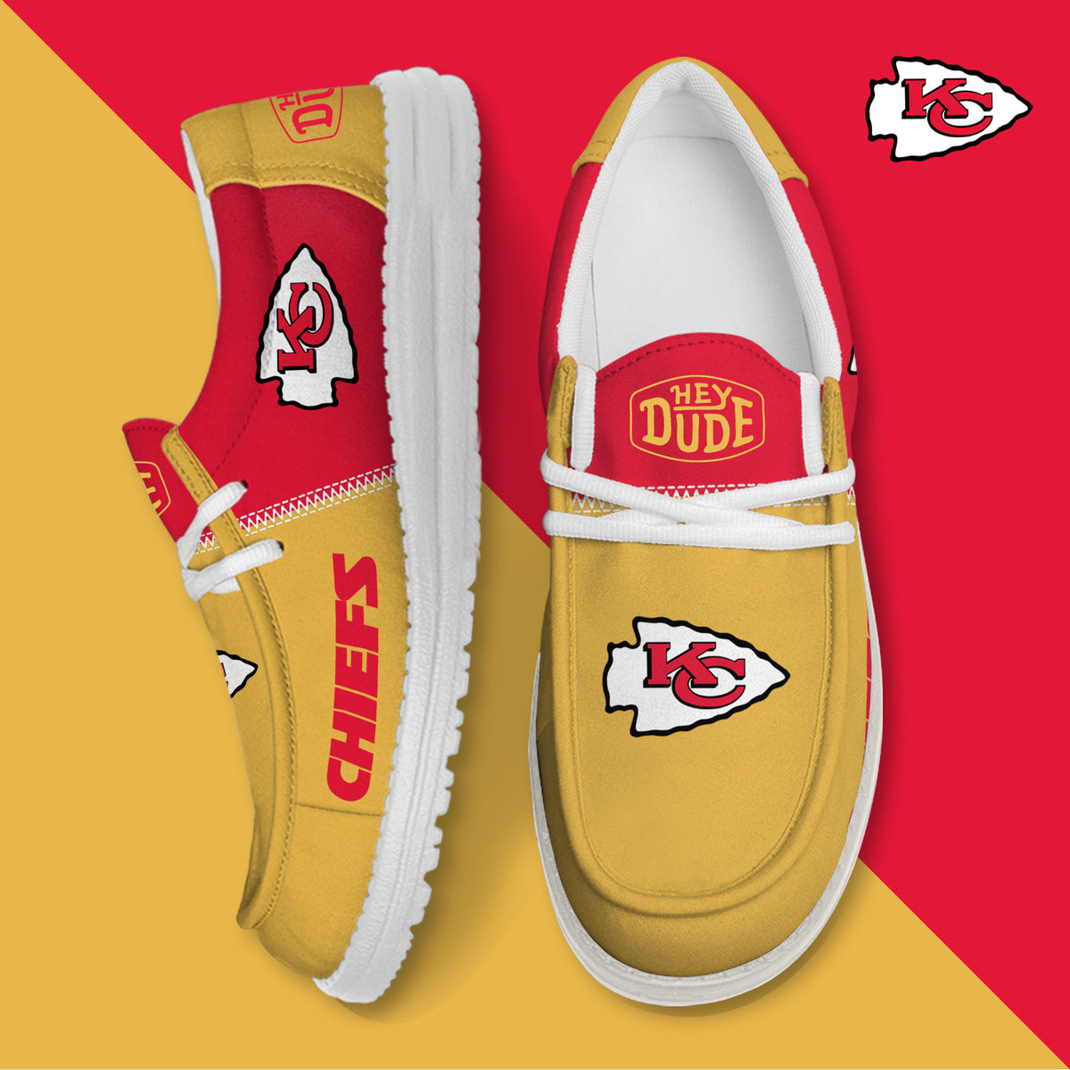 Kansas City Chiefs Lace Up Loafers 2026