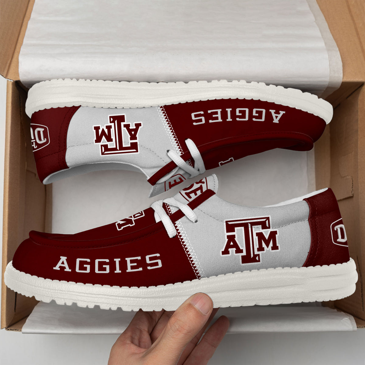 Texas A&M Aggies Lace Up Loafers 2026
