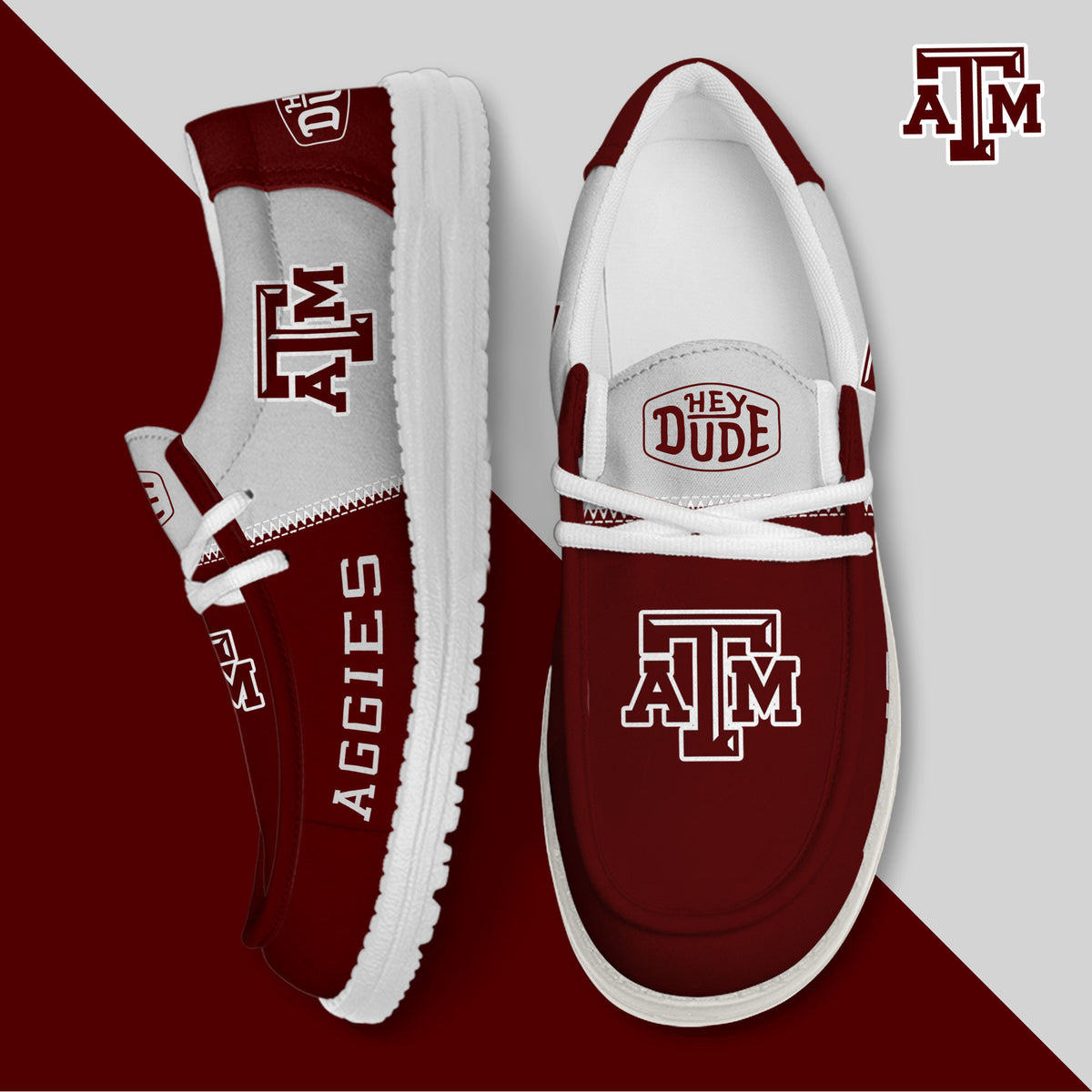Texas A&M Aggies Lace Up Loafers 2026