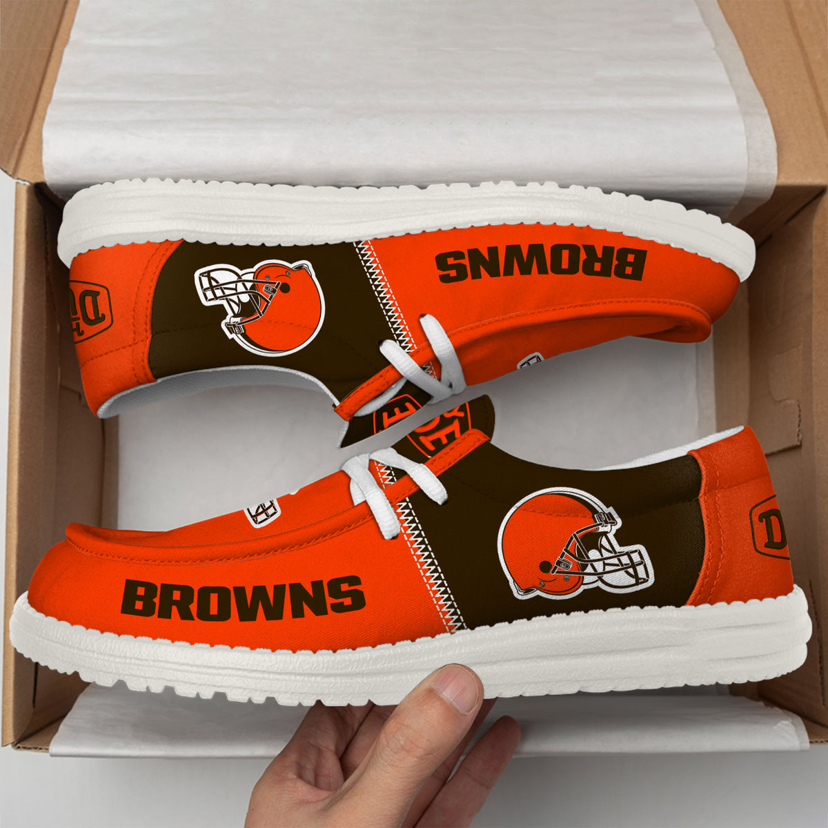 Cleveland Browns Lace Up Loafers 2026