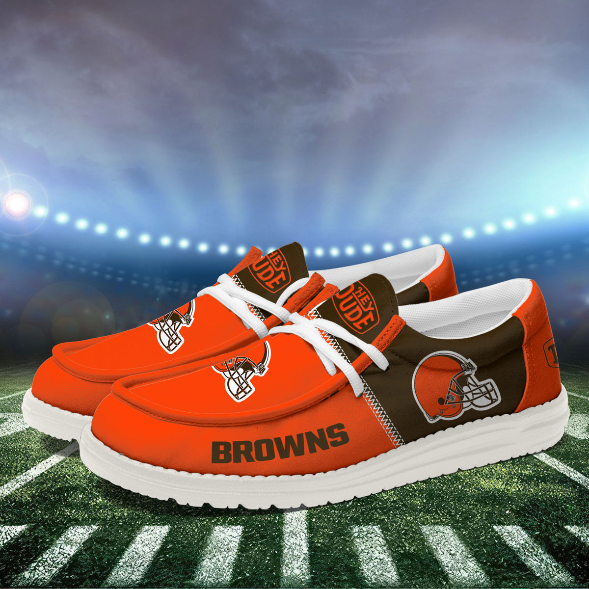 Cleveland Browns Lace Up Loafers 2026