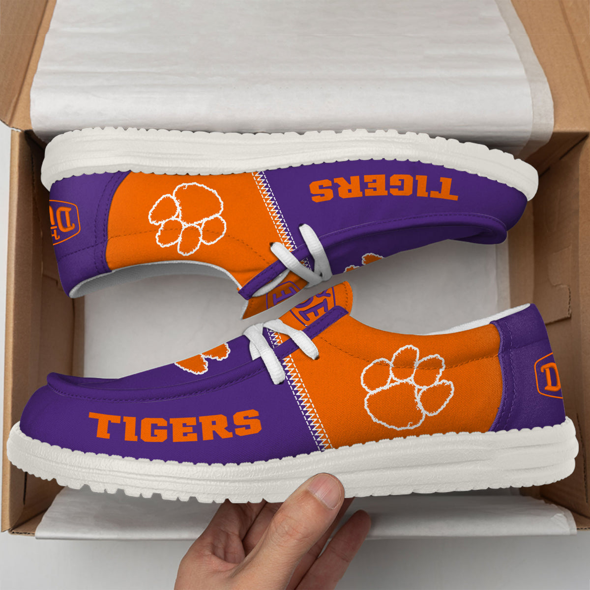 Clemson Tigers Lace Up Loafers 2026