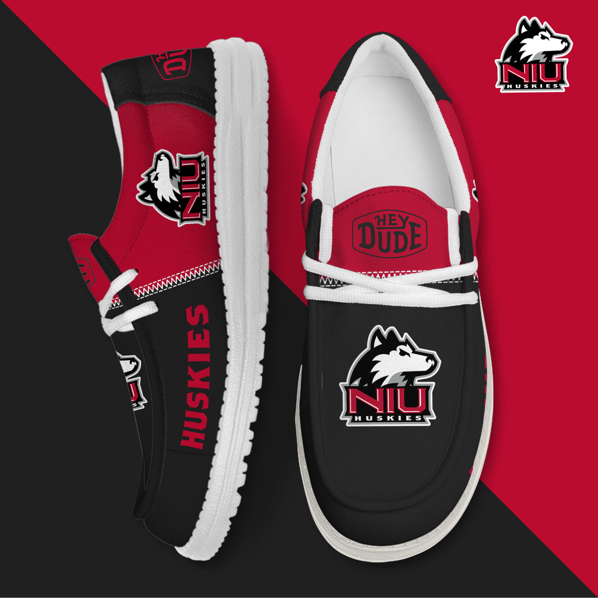 Northern Illinois Huskies Lace Up Loafers 2026