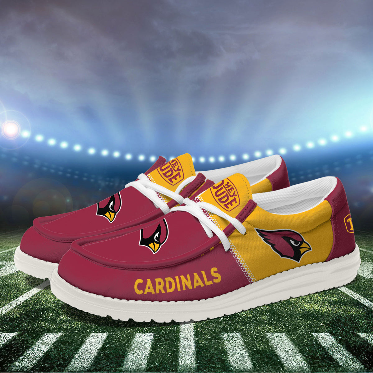 Arizona Cardinals Lace Up Loafers 2026