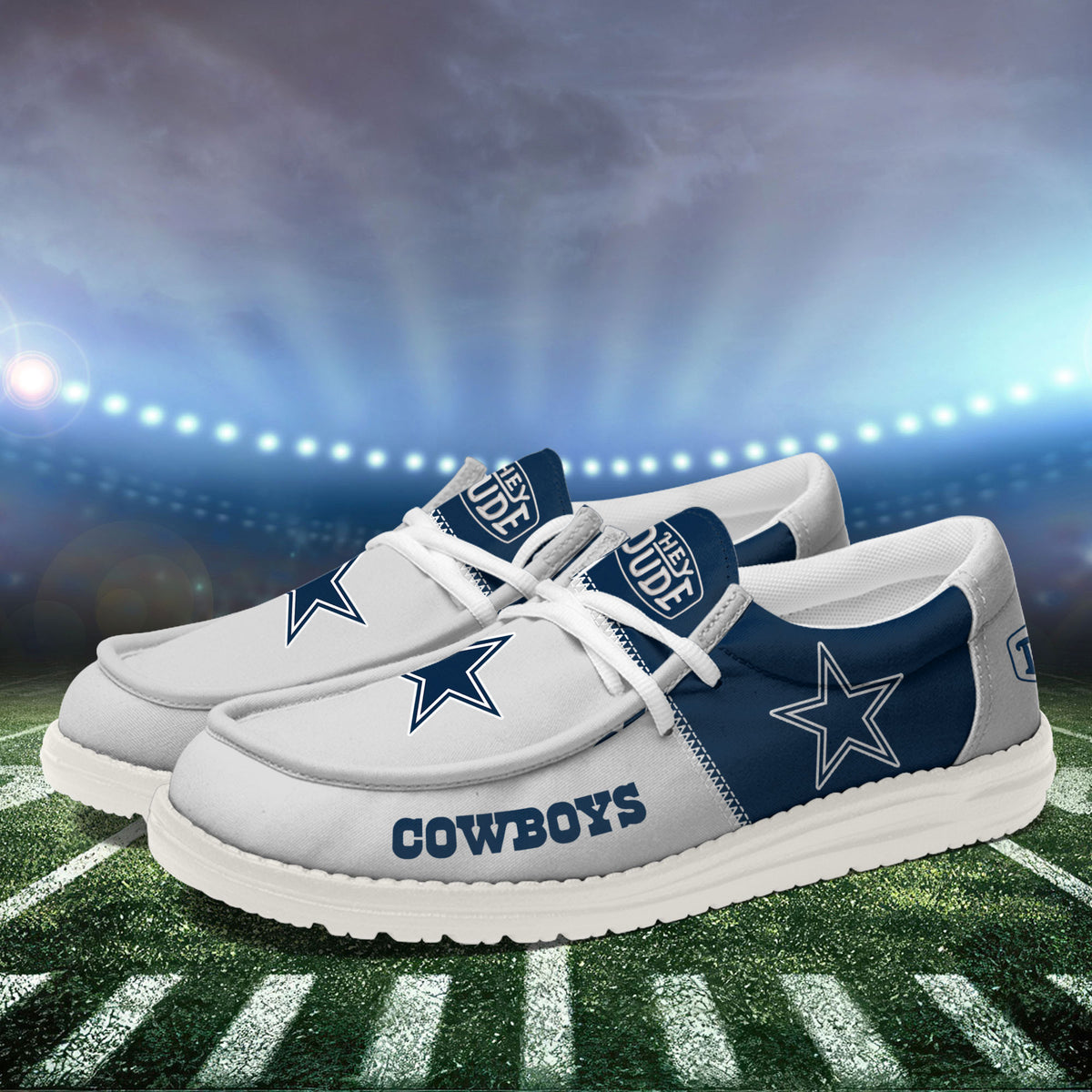 Dallas Cowboys Lace Up Loafers 2026