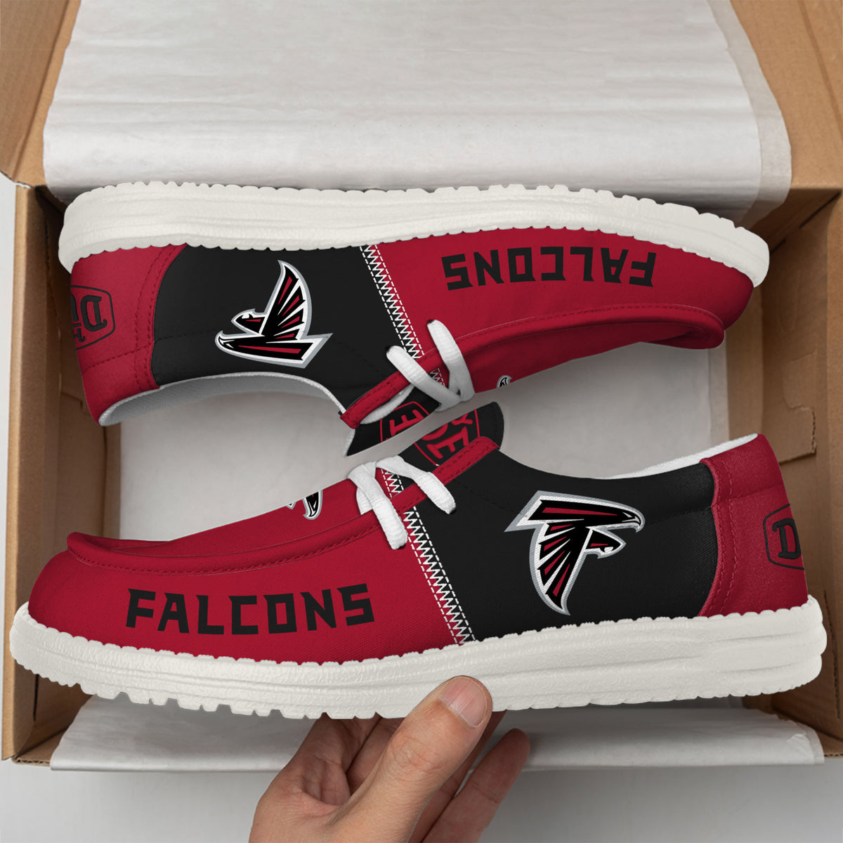 Atlanta Falcons Lace Up Loafers 2026