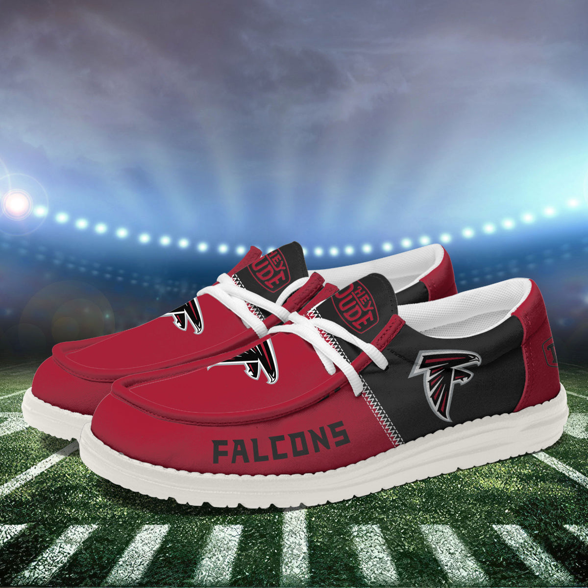 Atlanta Falcons Lace Up Loafers 2026