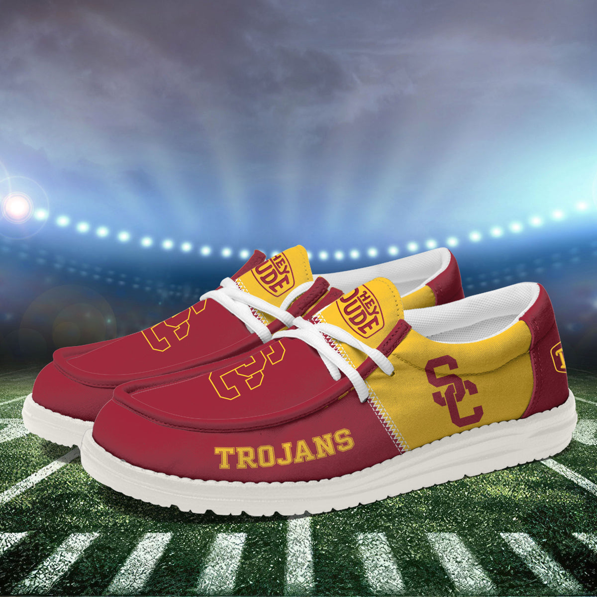 USC Trojans Lace Up Loafers 2026