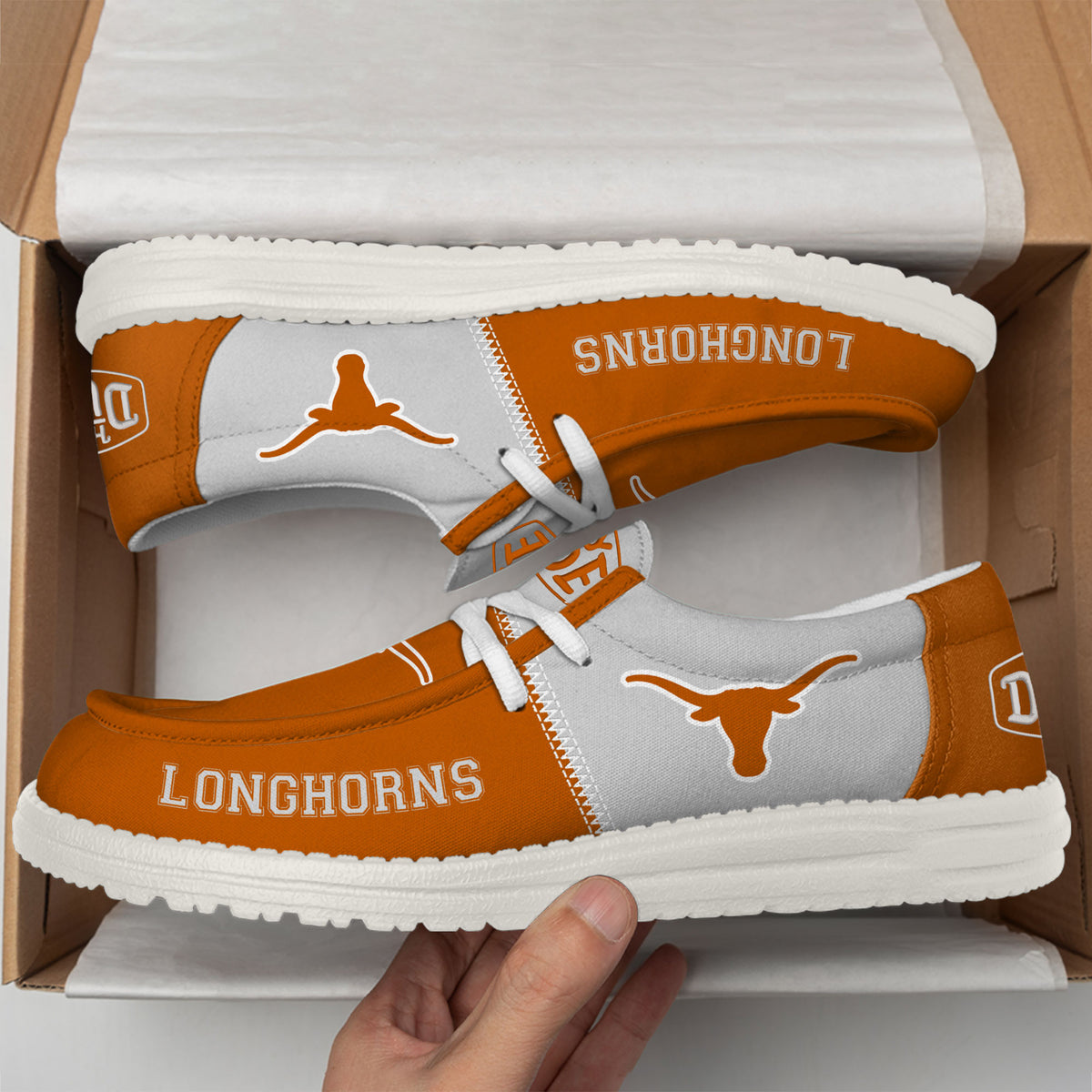Texas Longhorns Lace Up Loafers 2026