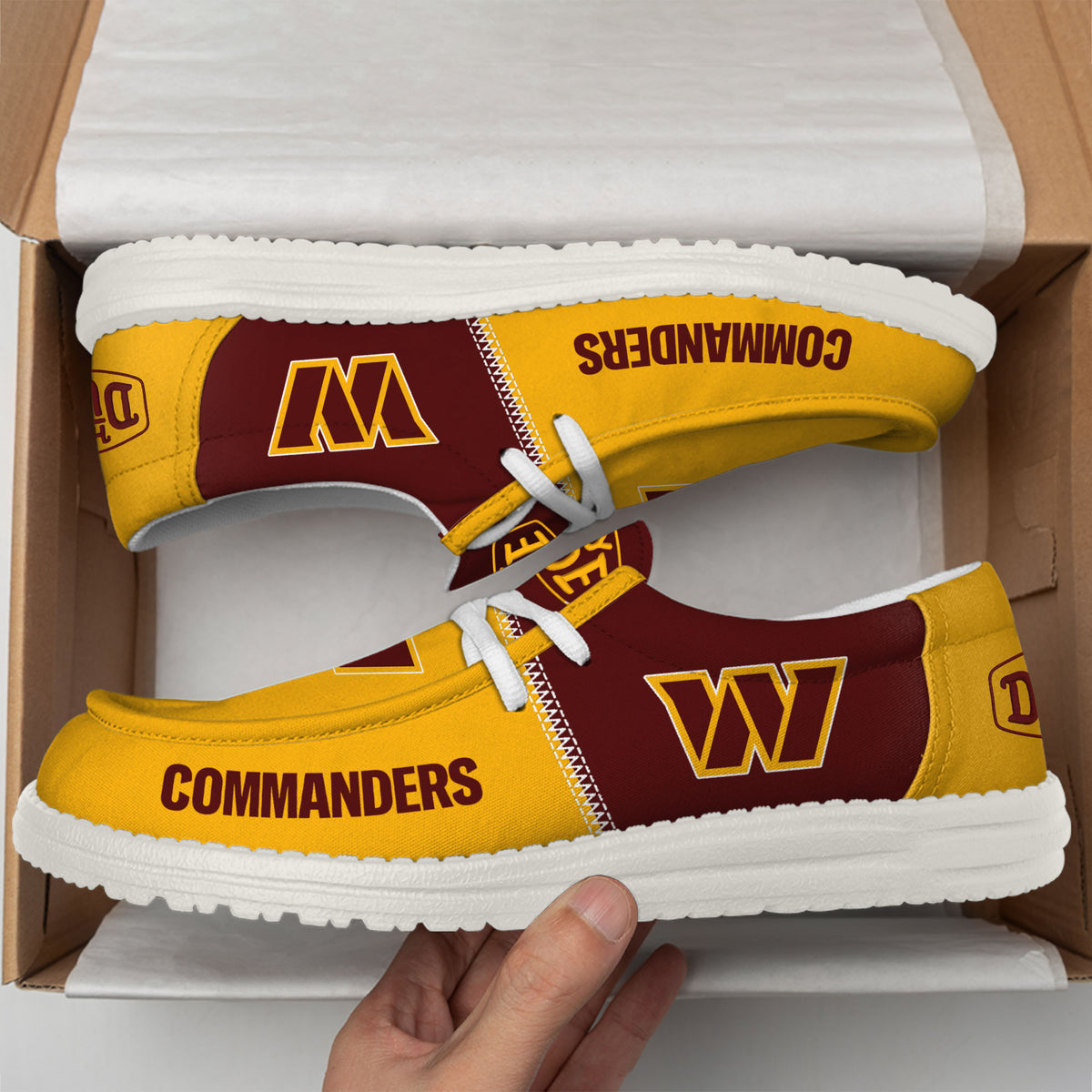 Washington Commanders Lace Up Loafers 2026