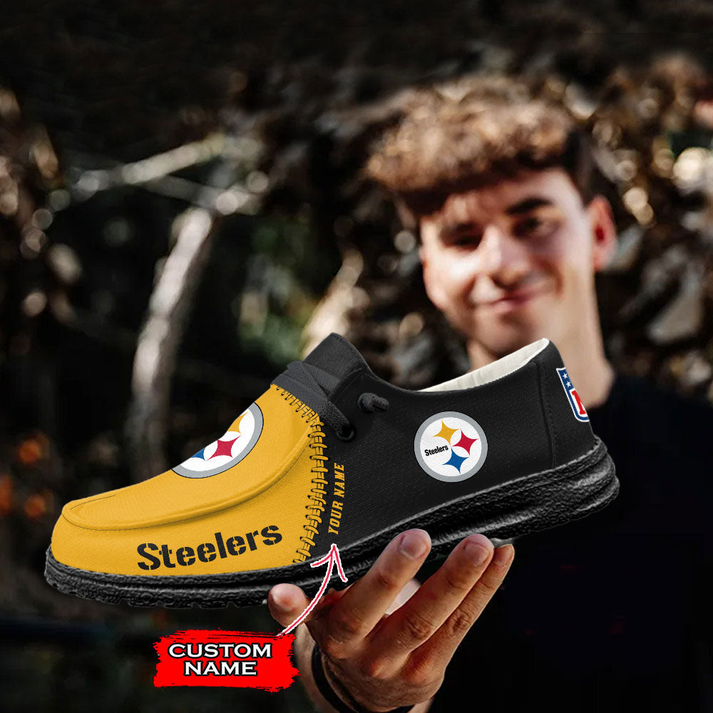 Pittsburgh Steelers Lace Up Loafers 2026
