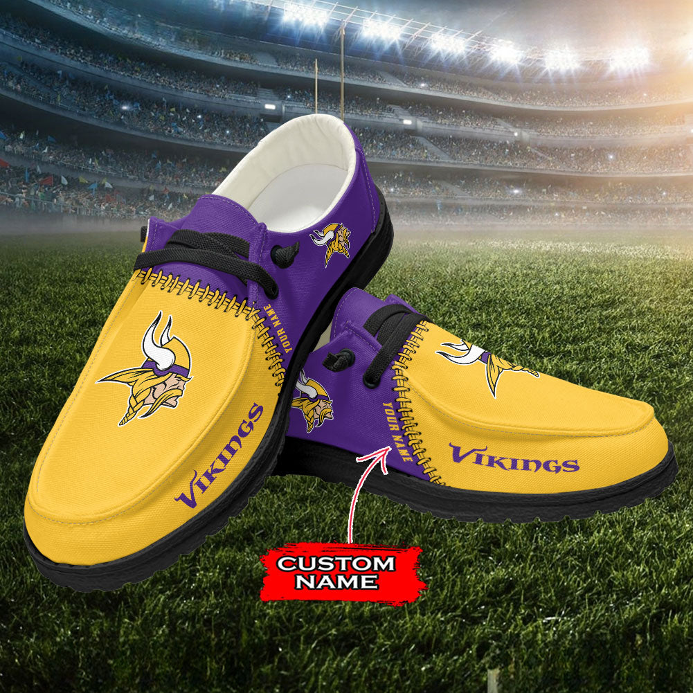 Minnesota Vikings Lace Up Loafers 2026