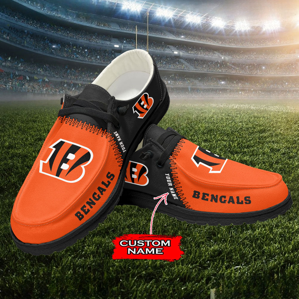 Cincinnati Bengals Lace Up Loafers 2026