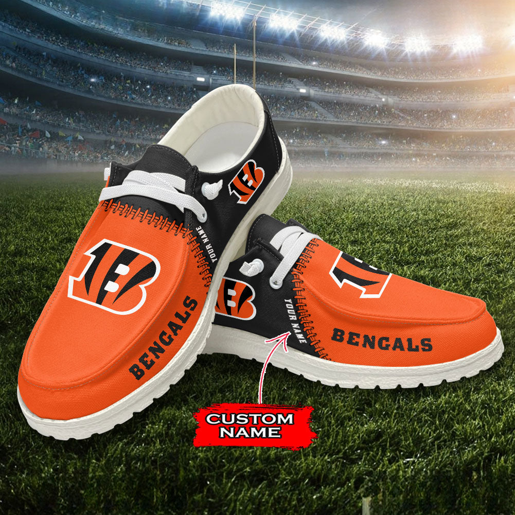 Cincinnati Bengals Lace Up Loafers 2026