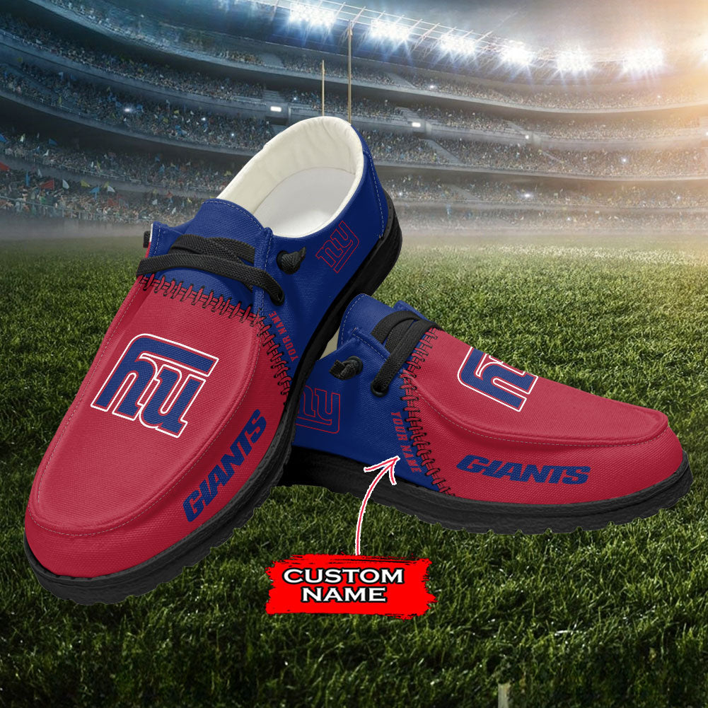 New York Giants Lace Up Loafers 2026