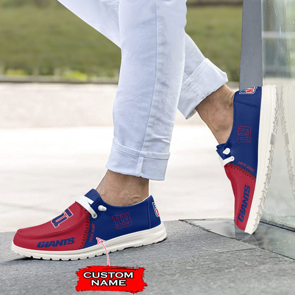 New York Giants Lace Up Loafers 2026