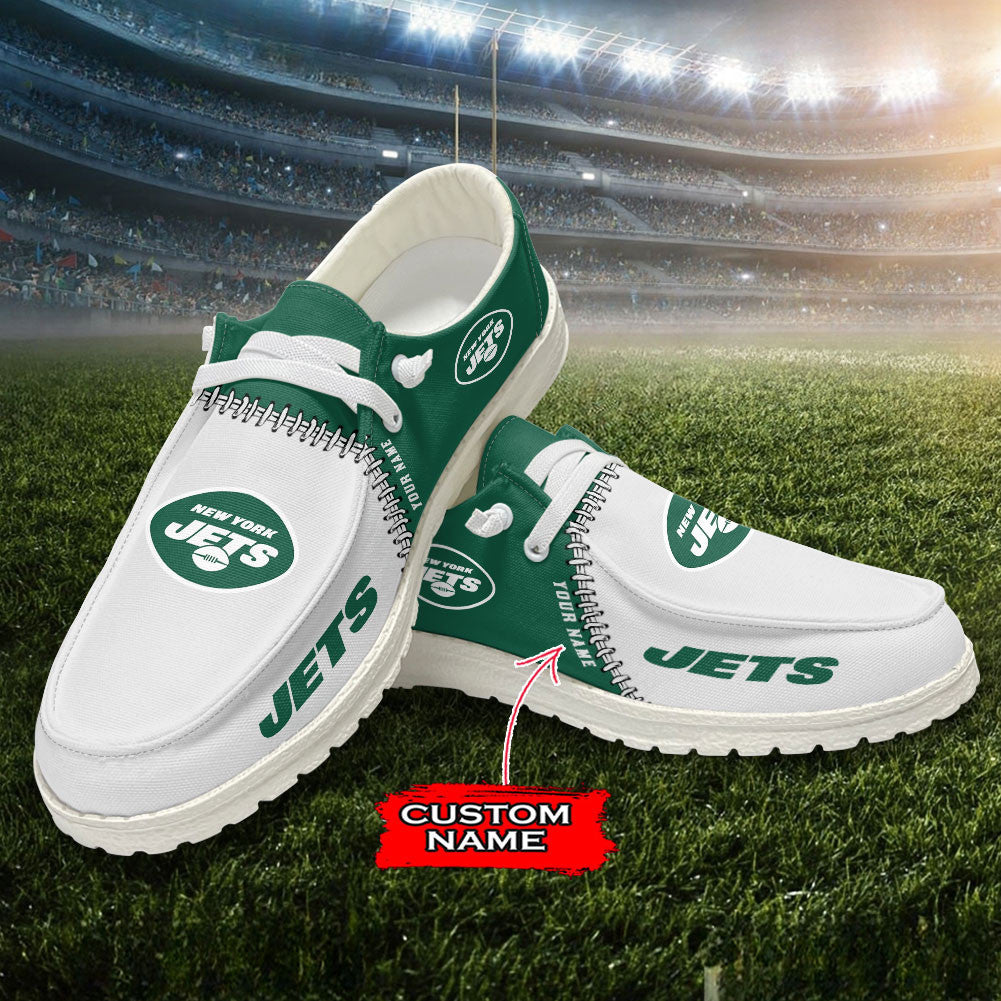 New York Jets Lace Up Loafers 2026