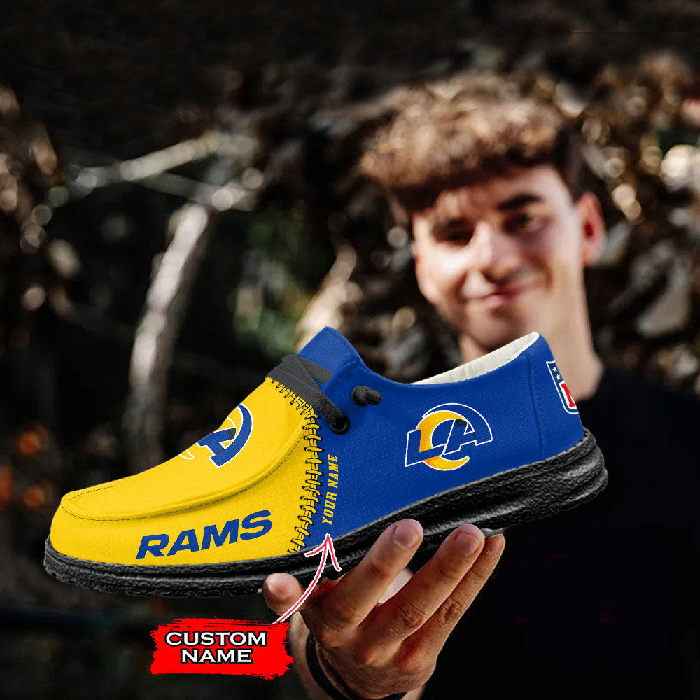 Los Angeles Rams Lace Up Loafers 2026