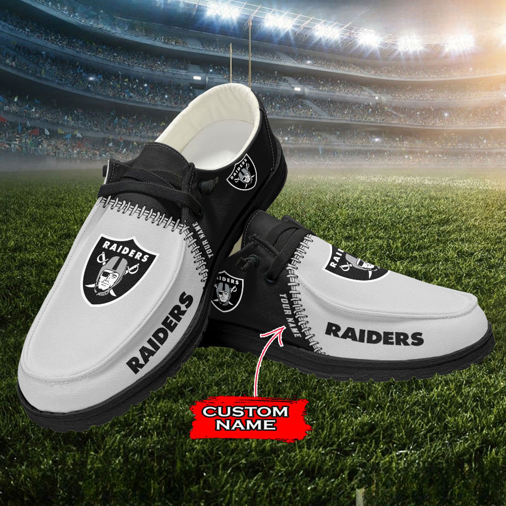 Las Vegas Raiders Lace Up Loafers 2026