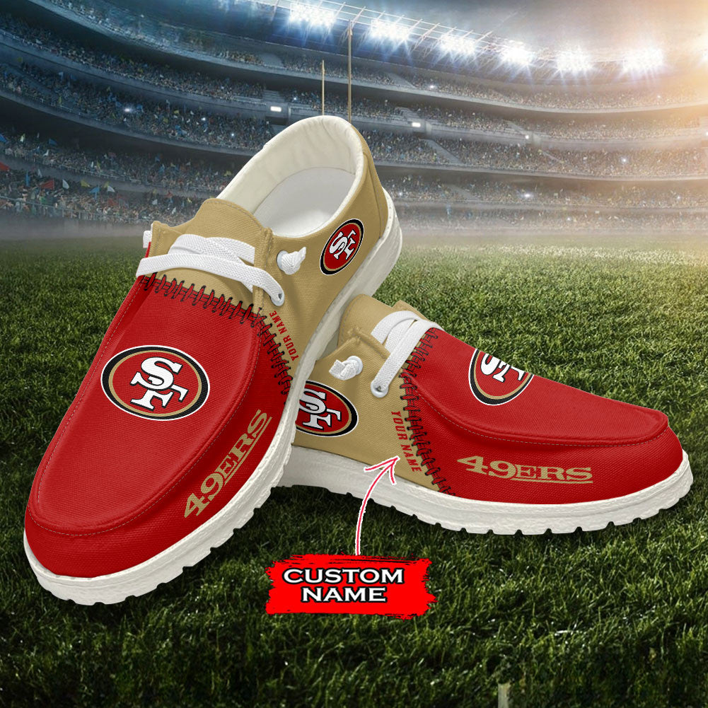 San Francisco 49ers Lace Up Loafers 2026