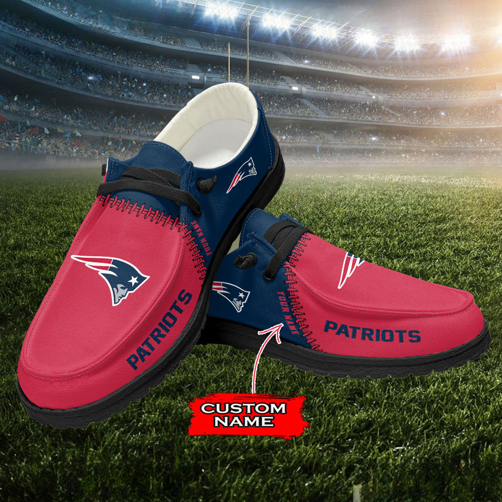 New England Patriots Lace Up Loafers 2026