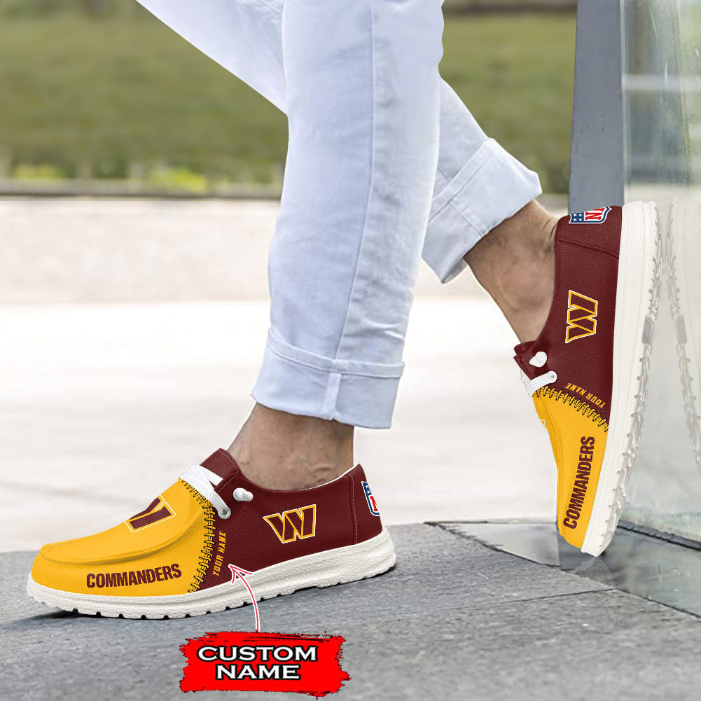 Washington Commanders Lace Up Loafers 2026