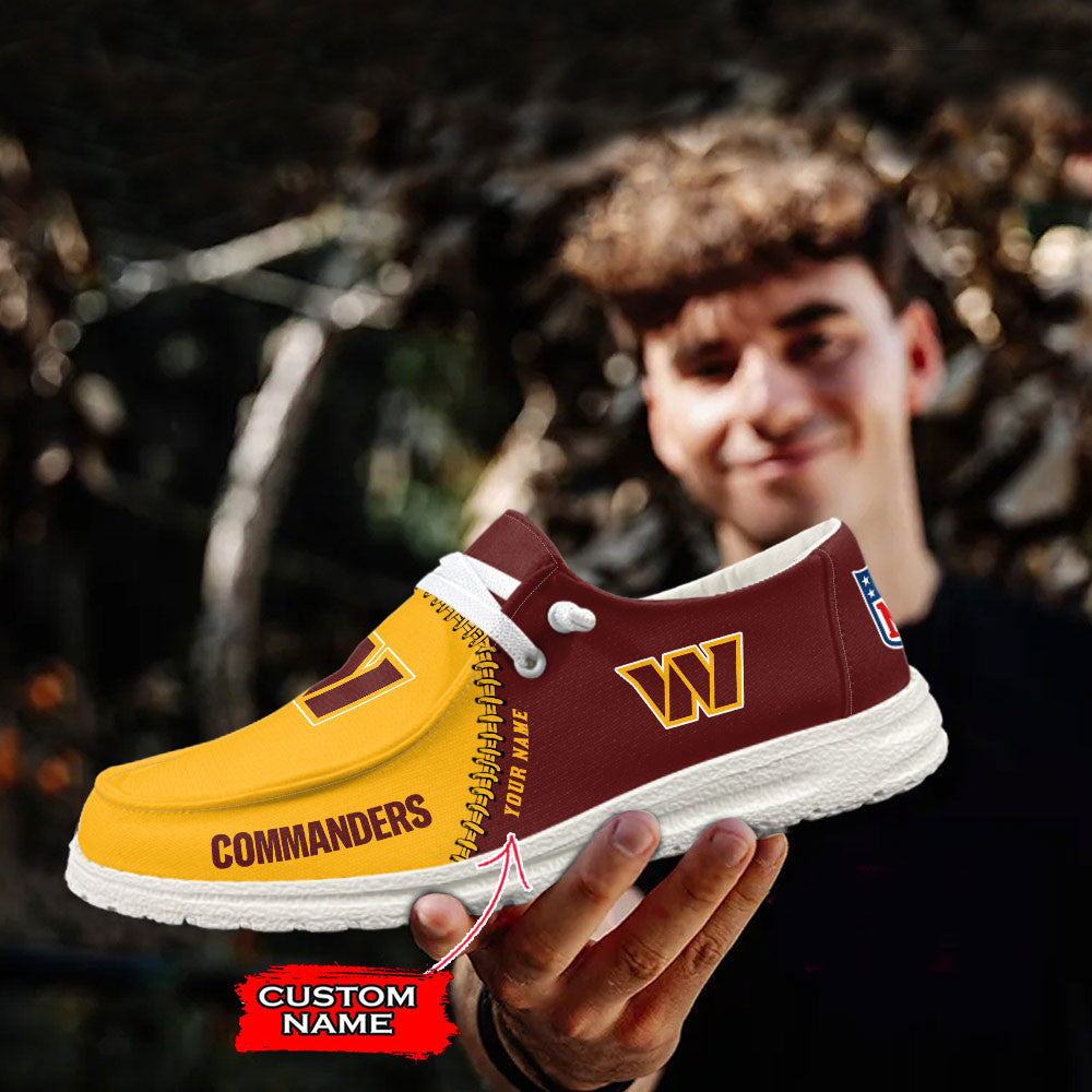 Washington Commanders Lace Up Loafers 2026