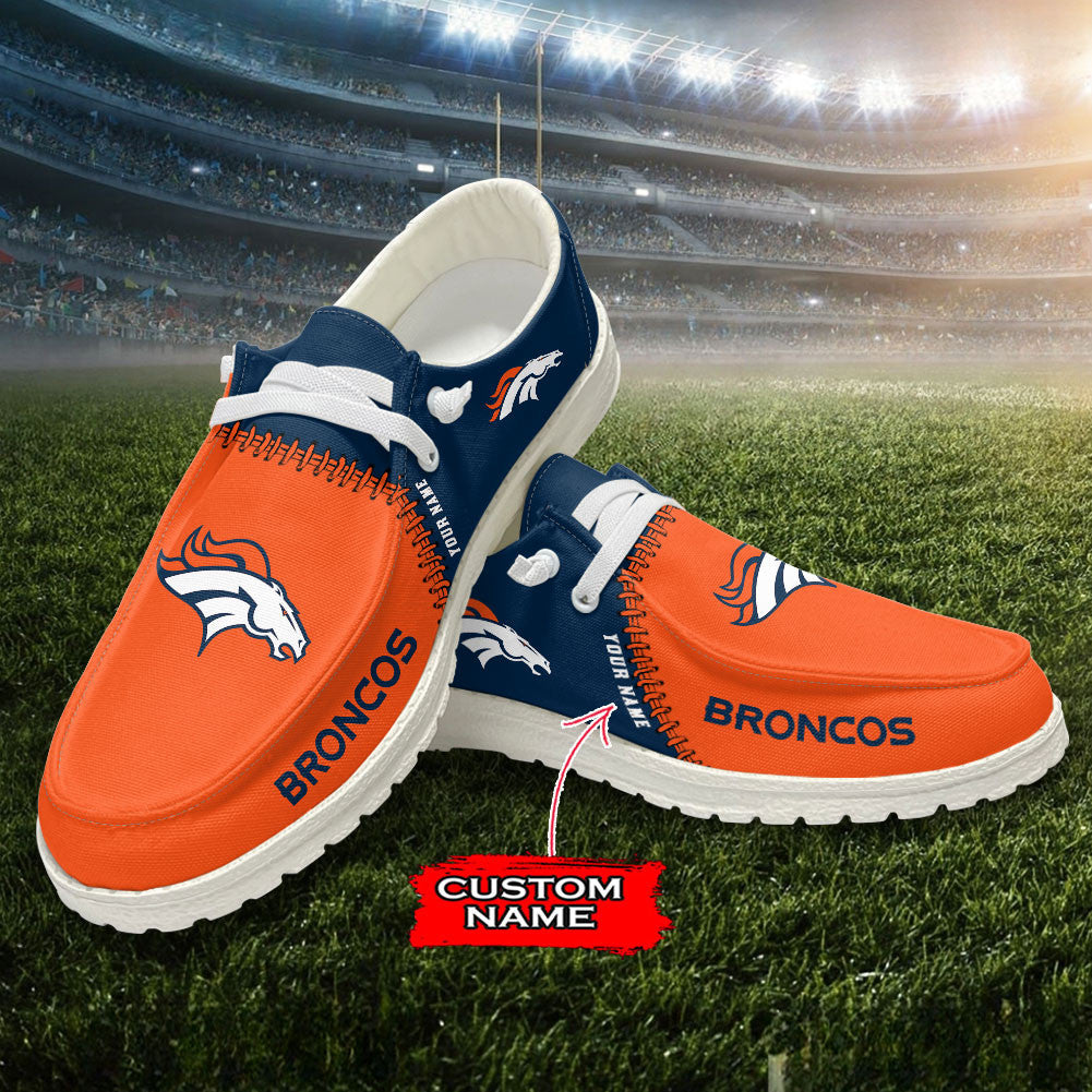 Denver Broncos Lace Up Loafers 2026