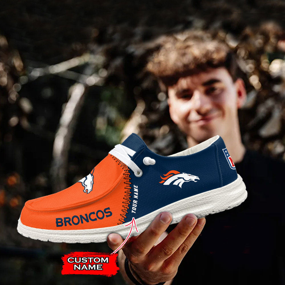 Denver Broncos Lace Up Loafers 2026