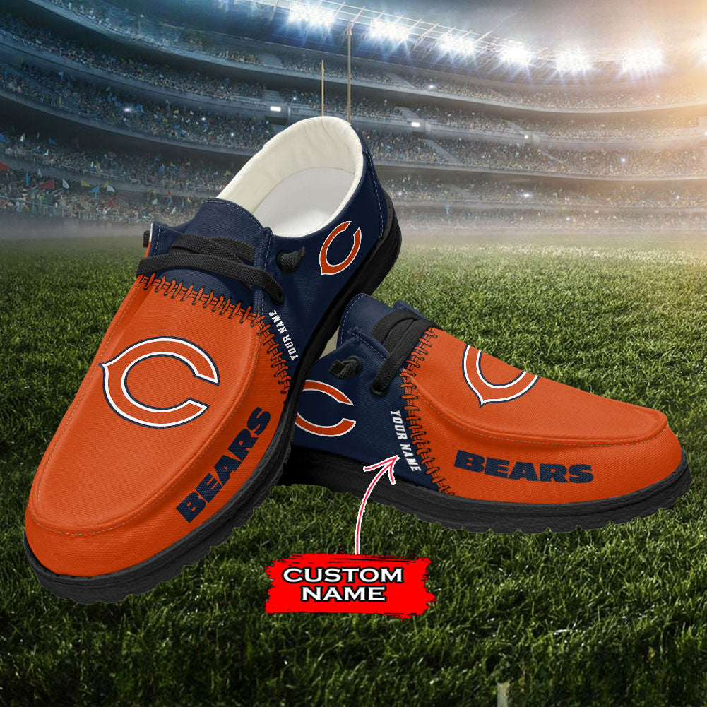 Chicago Bears Lace Up Loafers 2026