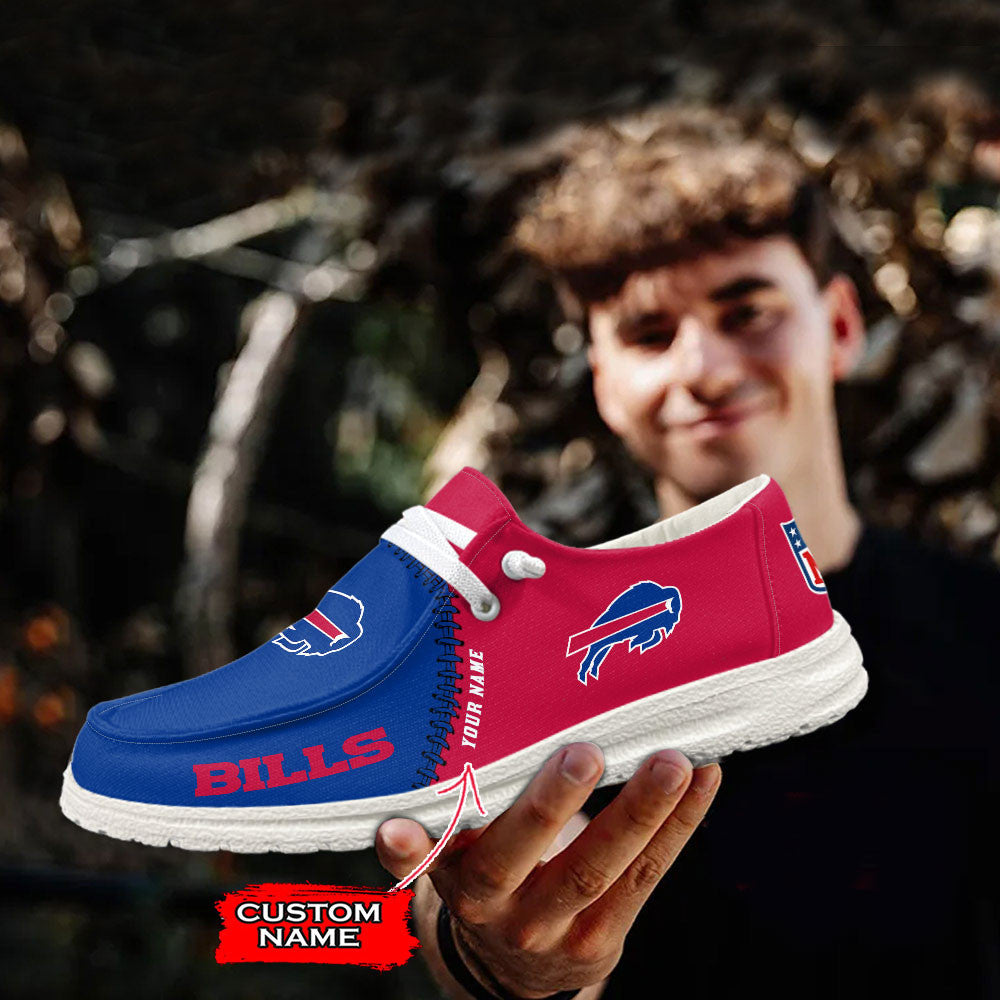 Buffalo Bills Lace Up Loafers 2026