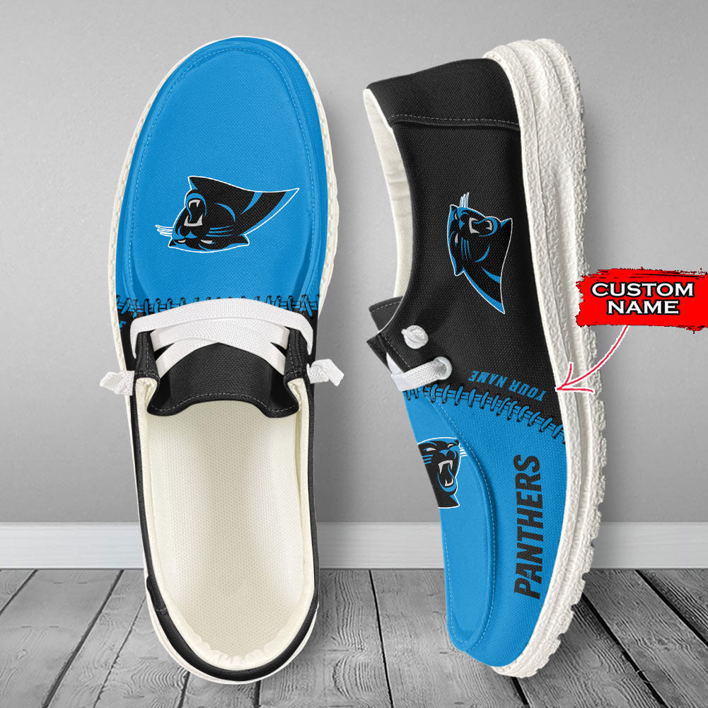 Carolina Panthers Lace Up Loafers 2026
