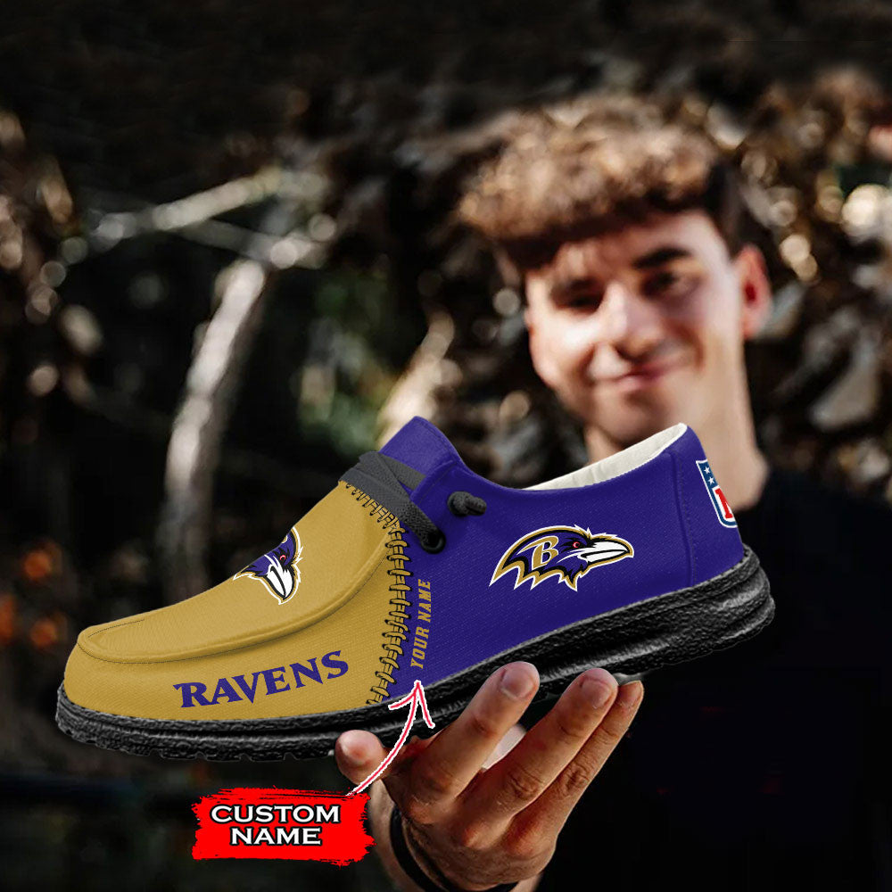 Baltimore Ravens Lace Up Loafers 2026