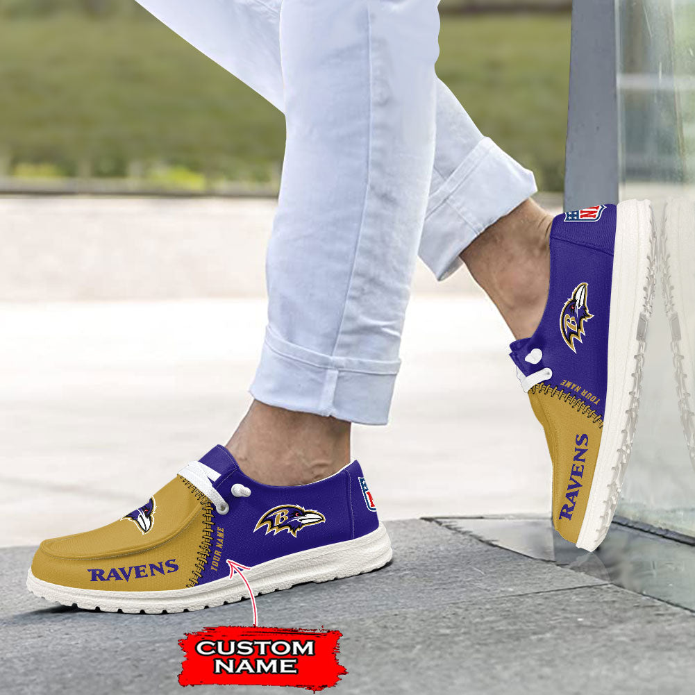 Baltimore Ravens Lace Up Loafers 2026